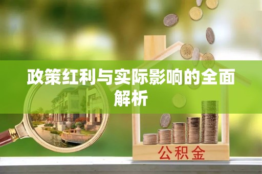 潍坊政策红利与实际影响的全面解析