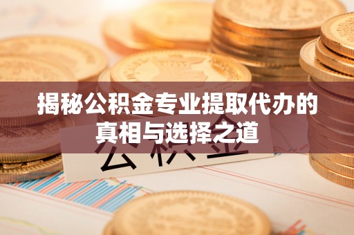 潍坊揭秘公积金专业提取代办的真相与选择之道