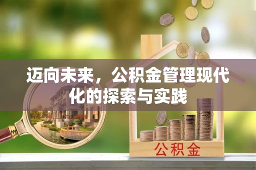 潍坊迈向未来，公积金管理现代化的探索与实践