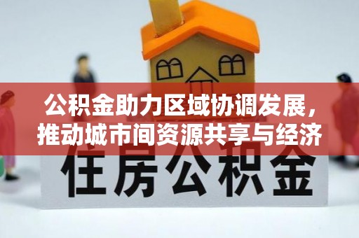 潍坊公积金助力区域协调发展，推动城市间资源共享与经济均衡发展