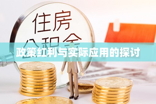 潍坊政策红利与实际应用的探讨