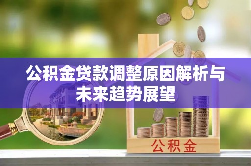 潍坊公积金贷款调整原因解析与未来趋势展望