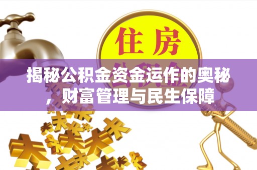 潍坊揭秘公积金资金运作的奥秘，财富管理与民生保障