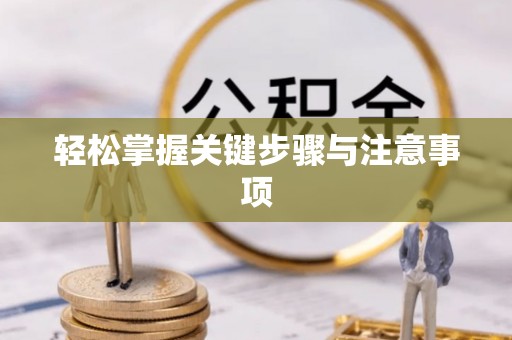 潍坊轻松掌握关键步骤与注意事项