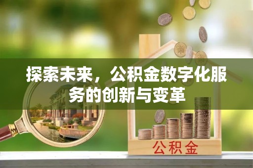 潍坊探索未来，公积金数字化服务的创新与变革