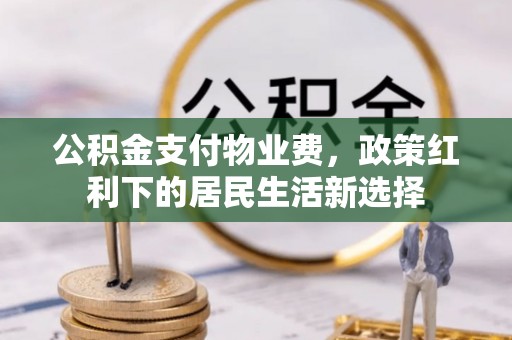 潍坊公积金支付物业费，政策红利下的居民生活新选择