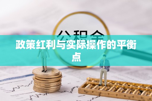 潍坊政策红利与实际操作的平衡点