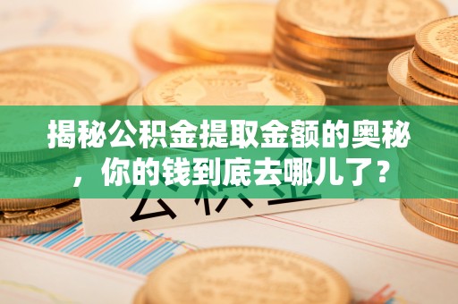 潍坊揭秘公积金提取金额的奥秘，你的钱到底去哪儿了？
