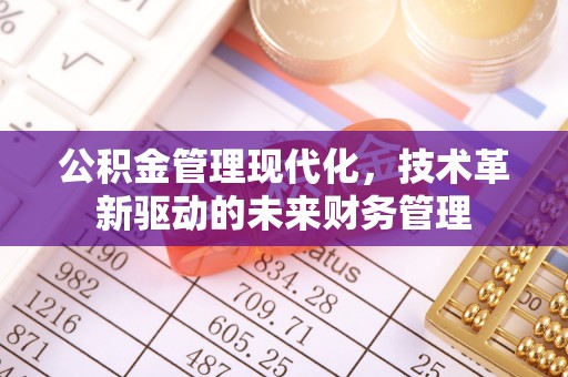 潍坊公积金管理现代化，技术革新驱动的未来财务管理