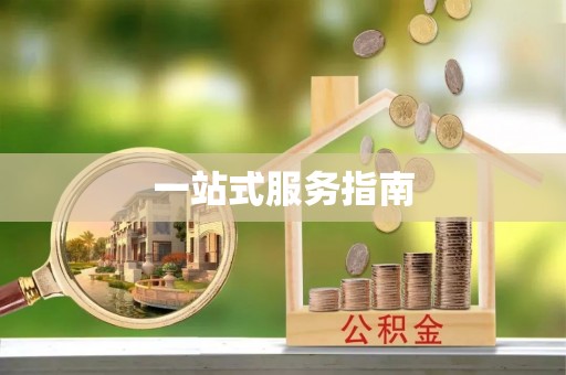 潍坊一站式服务指南