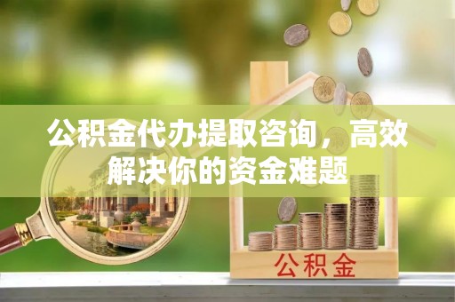 潍坊公积金代办提取咨询，高效解决你的资金难题