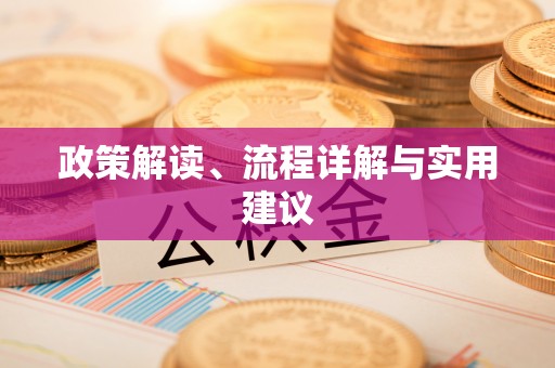 潍坊政策解读、流程详解与实用建议