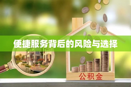 潍坊便捷服务背后的风险与选择