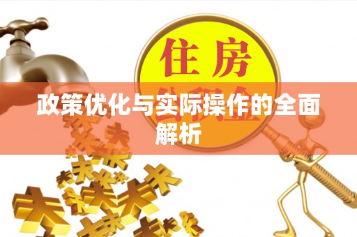 潍坊政策优化与实际操作的全面解析